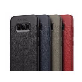 Samsung Galaxy S8 Plus Deri Görünümlü Niss Silikon Kılıf