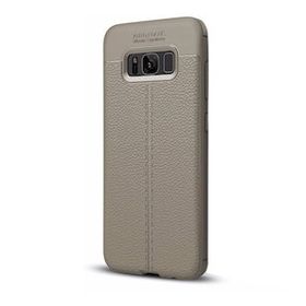 Samsung Galaxy S8 Plus Deri Görünümlü Niss Silikon Kılıf