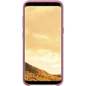 Samsung Galaxy S8 Plus EF-XG955 Pembe Alcantara Kılıf