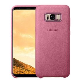 Samsung Galaxy S8 Plus EF-XG955 Pembe Alcantara Kılıf