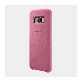 Samsung Galaxy S8 Plus EF-XG955 Pembe Alcantara Kılıf