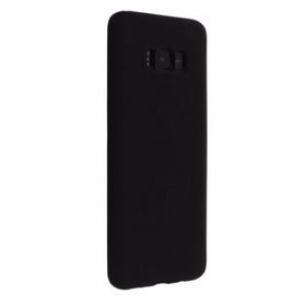 Samsung Galaxy S8 Plus Mat Siyah Silikon Kılıf