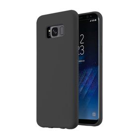 Samsung Galaxy S8 Plus Mat Siyah Silikon Kılıf