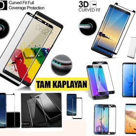 Samsung Galaxy S8 S9 S10 Plus Ekran Koruyucu Uyumlu Kırılmaz Cam