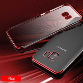 Samsung Galaxy S9 Plus Dört Köşeli Lazer Silikon Kapak Cep Telefonu Kılıfı
