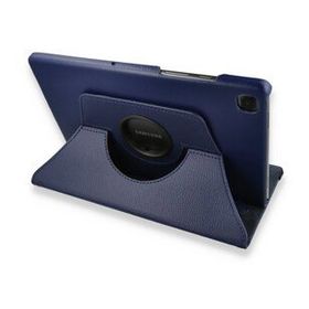 Samsung Galaxy T500 Tab A7 10.4 360 Lacivert Tablet Deri Kılıf