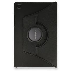 Samsung Galaxy T500 Tab A7 10.4 360 Siyah Tablet Deri Kılıf