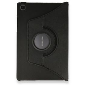 Samsung Galaxy T500 Tab A7 10.4 360 Siyah Tablet Deri Kılıf