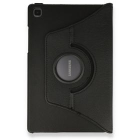 Samsung Galaxy T500 Tab A7 10.4 360 Siyah Tablet Deri Kılıf