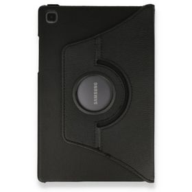 Samsung Galaxy T500 Tab A7 10.4 360 Siyah Tablet Deri Kılıf