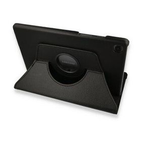 Samsung Galaxy T500 Tab A7 10.4 360 Siyah Tablet Deri Kılıf