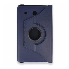 Samsung Galaxy T560 Tab E 9.7 Lacivert 360 Tablet Deri Kılıf