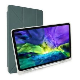 Samsung Galaxy T737 Tab S7 Fe 12.4 Kalemlikli Mars - Koyu Yeşil Tablet Kılıfı