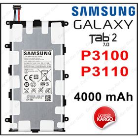 Samsung Galaxy Tab 2 7. 0 P3100 Batarya Pil