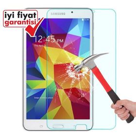 Samsung Galaxy Tab 4 SM T330 9H Temperli Ekran Koruyucu Uyumlu Kırılmaz Cam