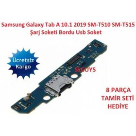 Samsung Galaxy Tab A 10.1 2019 SM-T510 SM-T515 Şarj Soketi Bordu
