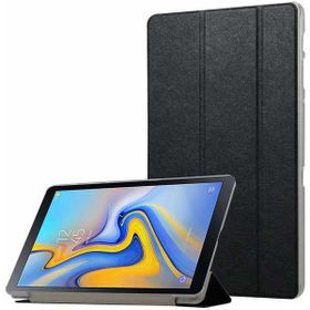 Samsung Galaxy Tab A T590 Htstore Smart Kapak Standlı 1-1 - Siyah Kılıf