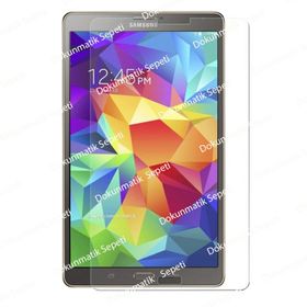 Samsung Galaxy Tab S 8.4 SM T700 Temperli Ekran Koruyucu Uyumlu Kırılmaz Cam