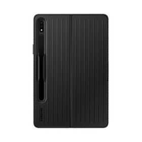 Samsung Galaxy Tab S7 / S8 11" Standlı Koruyucu Siyah Tablet Kılıfı