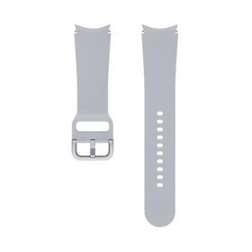 Samsung Galaxy Watch 4 20 mm M/L Gümüş Spor Kordon