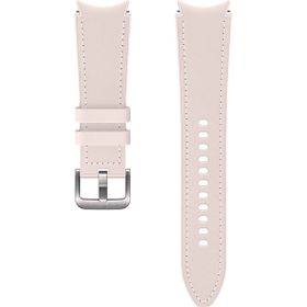 Samsung Galaxy Watch 4 Classic 20 mm M/L Pembe Hibrit Deri Kordon