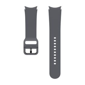 Samsung Galaxy Watch 4 ve Watch 5 Spor Gri 20 mm M L Kordon