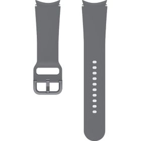 Samsung Galaxy Watch 4 ve Watch 5 Spor Gri 20 mm M L Kordon