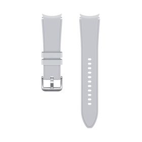 Samsung Galaxy Watch4 Ridge Spor 20 mm M/L Gümüş Kordon