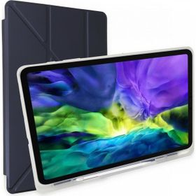 Samsung Galaxy X800 Tab S8 Plus 12.4 Kalemlikli Mars - Lacivert Tablet Kılıfı