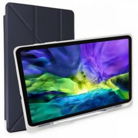 Samsung Galaxy X800 Tab S8 Plus 12.4 Kalemlikli Mars - Lacivert Tablet Kılıfı