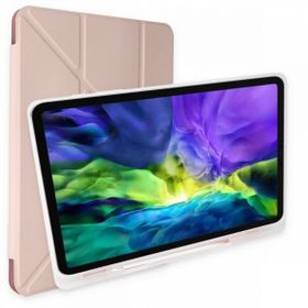 Samsung Galaxy X800 Tab S8 Plus 12.4 Kalemlikli Mars - Rose Gold Tablet Kılıfı
