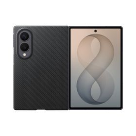Samsung Galaxy Z Fold8 EF-KF971SBEGWW Siyah Karbon Magnet Kılıf