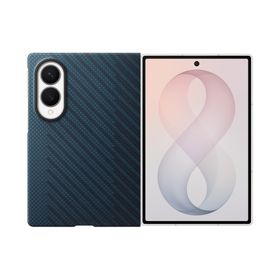 Samsung Galaxy Z Fold8 EF-KF971SNEGWW Mavi Karbon Magnet Kılıf