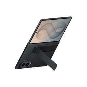 Samsung Galaxy Z Fold8 EF-XF971SBEGWW Siyah Standlı Karbon Kılıf