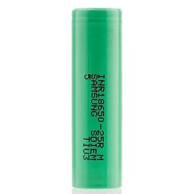 Samsung INR18650-25R 3.7 V 2500mAh Şarj Edilebilir Li-ion Pil