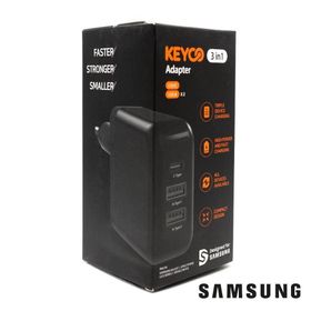 Samsung Keyco 25w Pd Quick Charger 3 Çıkışlı Yeni Nesil Şarj Aleti