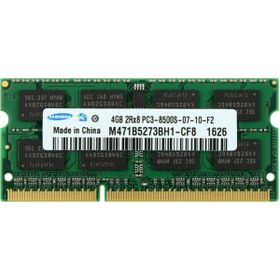Samsung M471B5273BH1-CF8 4gb 2Rx8 PC3-8500S-07-10-F2 1066MHZ Ddr3 Notebook Ram