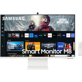 Samsung M8 M80C LS32CM801UUXUF 32 inç 4K Beyaz Akıllı Monitör