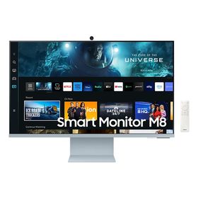 Samsung M8 M80C LS32CM80BUUXUF 32 inç 4K Mavi Akıllı Monitör