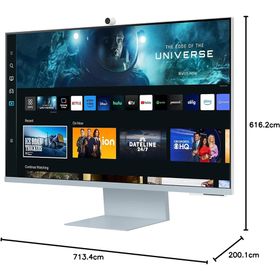 Samsung M8 M80C LS32CM80BUUXUF 32 inç 4K Mavi Akıllı Monitör
