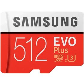 Samsung MB-MC512GA-EU EVO Plus 512GB 100 MB/s Micro SD Hafıza Kartı