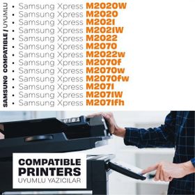 Samsung MLT-D111S M2020 M2021 M2022 M2070 M2071 Çipli Muadil Toner
