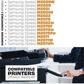 Samsung MLT-D111S M2020 M2021 M2022 M2070 M2071 Çipli Muadil Toner