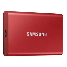 Samsung MU-PC2T0R Kırmızı T7 2TB USB 3.2 Gen 2 10 Gbps Type-C Taşınabilir Powerbank