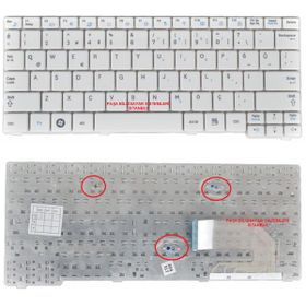 Samsung NP-N150-JP04TR Beyaz Klavye
