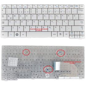 Samsung NP-N150-JP0PTR Beyaz Klavye