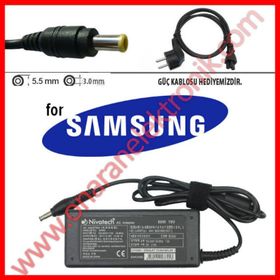 Samsung NP-NC10-WAS1US Uyumlu Notebook Şarj Adaptörü
