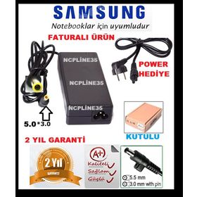 Samsung NP300E5C NP300E5C-A0ATR NP300E5C-S01TR Uyumlu Notebook Adaptör