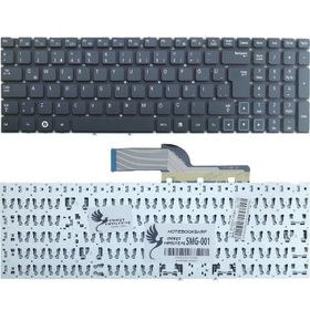 Samsung NP300E5ZH Siyah Uyumlu Klavye