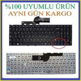Samsung NP300V5A-S05TR NP300V5A-S06TR Notebook TR Siyah Uyumlu Klavye